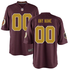 Washington Redskins Youth Customized Game Jersey - Alternate 2019