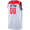 Image of Washington Wizards Custom Swingman Jersey White - Association Edition 2019