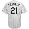 Image of Welington Castillo Chicago White Sox Majestic Home Cool Base Player Jersey – White 2019