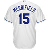 Image of Whit Merrifield Kansas City Royals Majestic Home Cool Base Player Jersey – White 2019