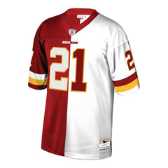 Sean Taylor Washington Redskins Mitchell & Ness Retired Player Split Replica Jersey – Burgundy/White 2019