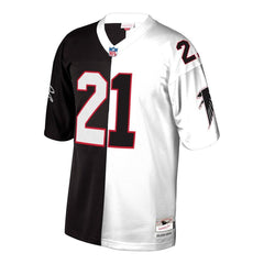 Deion Sanders Atlanta Falcons Mitchell & Ness Retired Player Split Replica Jersey – Black/White 2019