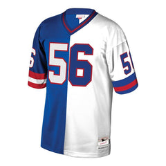 Lawrence Taylor New York Giants Mitchell & Ness Retired Player Split Replica Jersey – Royal/White 2019