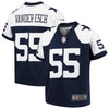 Image of Leighton Vander Esch Dallas Cowboys Youth Alternate Game Jersey – Navy/White 2019