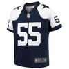 Image of Leighton Vander Esch Dallas Cowboys Youth Alternate Game Jersey – Navy/White 2019