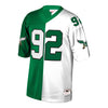 Image of Reggie White Philadelphia Eagles Mitchell &amp; Ness Retired Player Split Replica Jersey – Green/White 2019