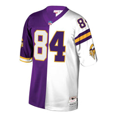 Randy Moss Minnesota Vikings Mitchell & Ness Retired Player Split Replica Jersey – Purple/White 2019