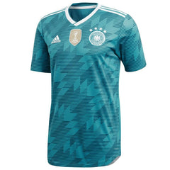 Germany National Team Away Blank Jersey – Green/White 2019