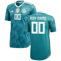 Germany National Team Away Custom Jersey – Green/White 2019