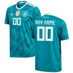 Germany National Team Away Replica Custom Jersey – Green/White 2019