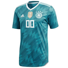 Germany National Team Away Custom Jersey – Green/White 2019