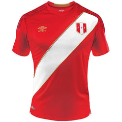 Peru National Team Umbro Away Jersey – Red/White 2019