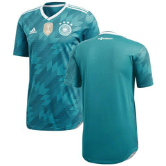 Germany National Team Away Blank Jersey – Green/White 2019