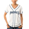 Image of Wil Myers San Diego Padres Majestic Women's Cool Base Player Jersey - White 2019