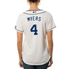 Image of Wil Myers San Diego Padres Majestic Women's Cool Base Player Jersey - White 2019