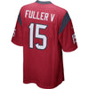 Image of Will Fuller Houston Texans Youth Game Jersey - Red 2019