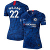 Image of Willian Borges da Silva Chelsea Women's 2019 Home Breathe Stadium Replica Jersey – Blue 2019