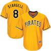 Image of Willie Stargell Pittsburgh Pirates Majestic Alternate Cool Base Player Jersey - Gold 2019