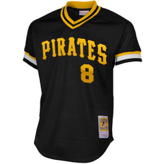 Willie Stargell Pittsburgh Pirates Mitchell & Ness 1982 Cooperstown Collection Mesh Batting Practice Jersey - Black 2019