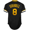 Image of Willie Stargell Pittsburgh Pirates Mitchell &amp; Ness 1982 Cooperstown Collection Mesh Batting Practice Jersey - Black 2019