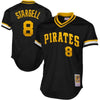 Image of Willie Stargell Pittsburgh Pirates Mitchell &amp; Ness 1982 Cooperstown Collection Mesh Batting Practice Jersey - Black 2019