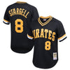 Image of Willie Stargell Pittsburgh Pirates Mitchell &amp; Ness Youth Cooperstown Collection Mesh Batting Practice Jersey – Black 2019