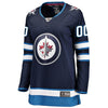 Image of Winnipeg Jets Women's Home Breakaway Custom Jersey - Blue 2019