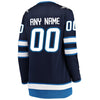 Image of Winnipeg Jets Women's Home Breakaway Custom Jersey - Blue 2019