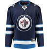 Image of Winnipeg Jets Youth Breakaway Home Jersey - Blue 2019