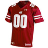 Image of Wisconsin Badgers Under Armour Custom TC Jersey – Red 2019