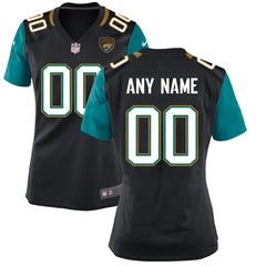 Women's Jacksonville Jaguars Black Custom Jersey 2019