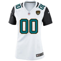 Women's Jacksonville Jaguars White Custom Jersey 2019