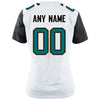 Image of Women's Jacksonville Jaguars White Custom Jersey 2019