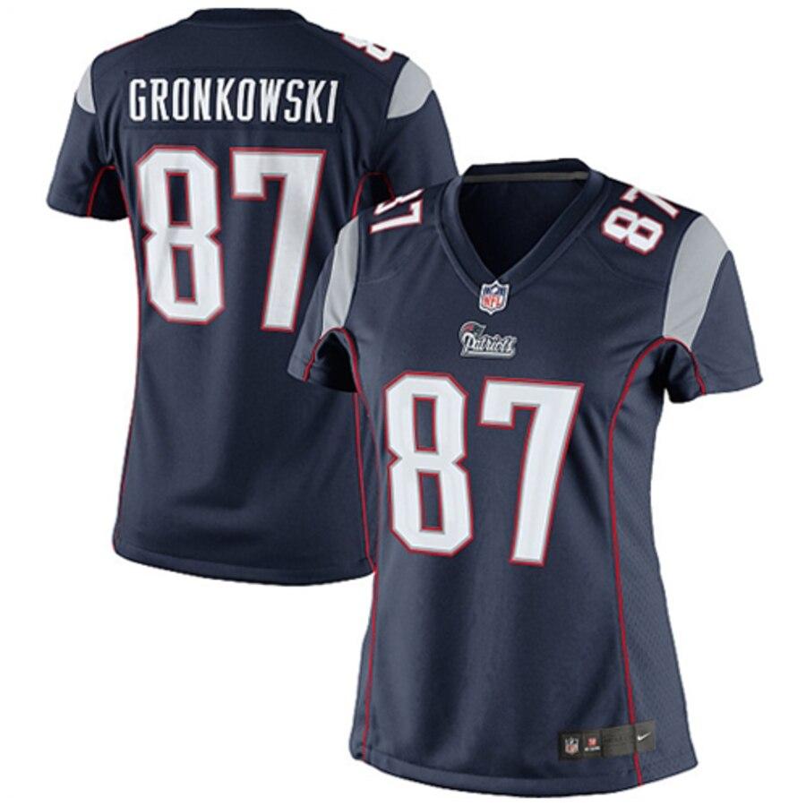Women's New England Patriots Rob Gronkowski Limited Team Color Jersey 2019