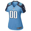 Image of Women's Tennessee Titans Light Blue Custom Alternate Jersey 2019