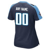 Image of Women's Tennessee Titans Navy Custom Game Jersey 2019