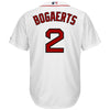 Image of Xander Bogaerts Boston Red Sox Majestic Cool Base Player Jersey - White 2019