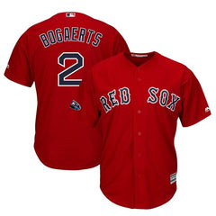 Xander Bogaerts Boston Red Sox Majestic Postseason Alternate Cool Base Player Jersey – Scarlet 2019