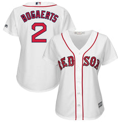 Xander Bogaerts Boston Red Sox Majestic Women's Home Cool Base Player Jersey - White 2019