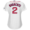 Image of Xander Bogaerts Boston Red Sox Majestic Women's Home Cool Base Player Jersey - White 2019