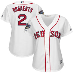 Xander Bogaerts Boston Red Sox Majestic Women's World Series Champions Home Cool Base Player Jersey – White 2019