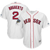 Image of Xander Bogaerts Boston Red Sox Majestic World Series Champions Home Cool Base Player Jersey – White 2019