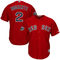 Xander Bogaerts Boston Red Sox Majestic World Series Cool Base Player Jersey – Scarlet 2019