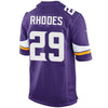 Image of Xavier Rhodes Minnesota Vikings Game Jersey - Purple 2019