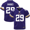 Image of Xavier Rhodes Minnesota Vikings Youth Game Jersey - Purple 2019