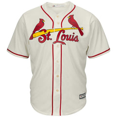 Yadier Molina St. Louis Cardinals Majestic Cool Base Player Jersey - Cream 2019