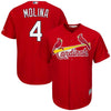 Image of Yadier Molina St. Louis Cardinals Majestic Cool Base Player Jersey - Scarlet 2019