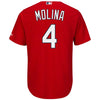 Image of Yadier Molina St. Louis Cardinals Majestic Cool Base Player Jersey - Scarlet 2019