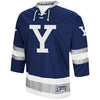 Image of Yale Bulldogs Colosseum Athletic Machine Hockey Sweater Jersey – Navy 2019