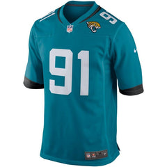 Yannick Ngakoue Jacksonville Jaguars Game Jersey – Teal 2019